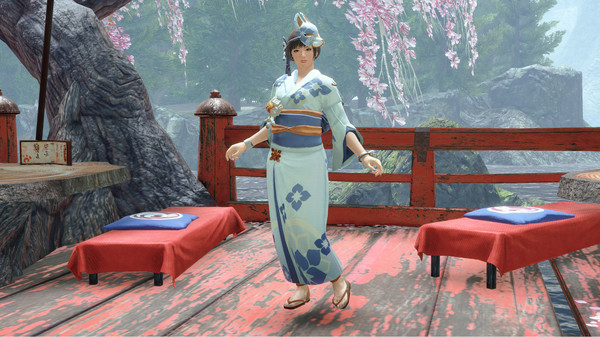 MONSTER HUNTER RISE - "Floral Yukata" Hunter layered armor piece