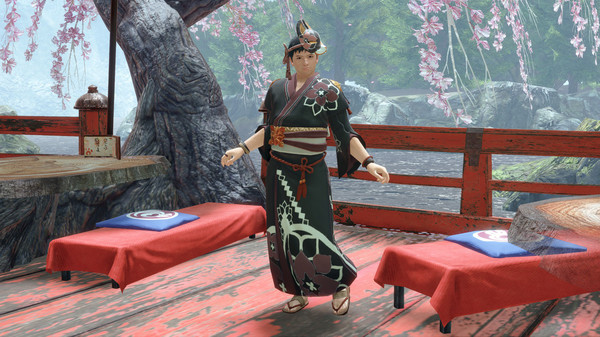 MONSTER HUNTER RISE - "Floral Sleeves" Hunter layered armor piece