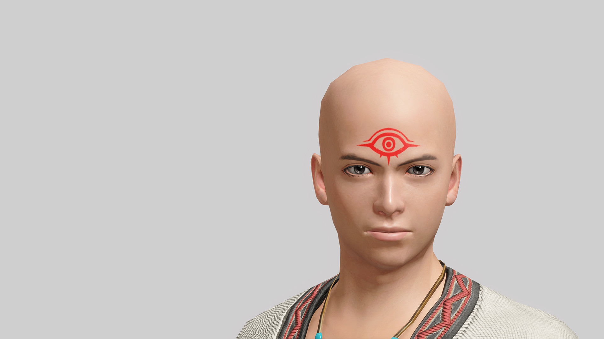 MONSTER HUNTER RISE - "Third Eye" face paint Featured Screenshot #1