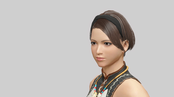 MONSTER HUNTER RISE - "Bob with Hairband" hairstyle