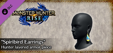 MONSTER HUNTER RISE - "Spiribird Earrings" Hunter layered armor piece banner image