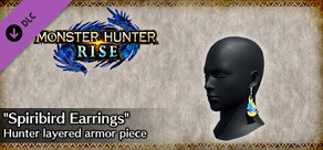 MONSTER HUNTER RISE - "Spiribird Earrings" Hunter layered armor piece
