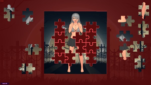 Adult Puzzles - Hentai Halloween screenshot 5