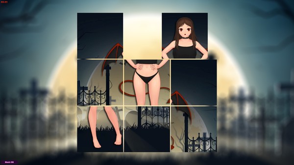 Adult Puzzles - Hentai Halloween screenshot 3