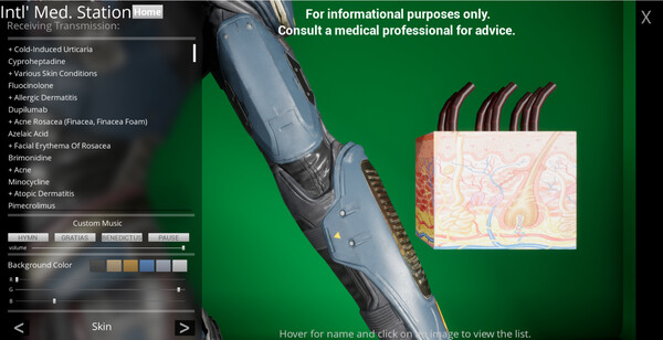 Screenshot z International Medical Station