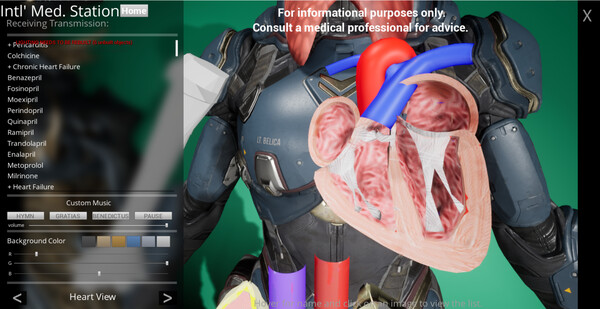 Screenshot z International Medical Station