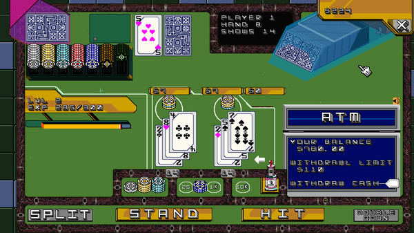 Screenshot z Blackjack Avenue