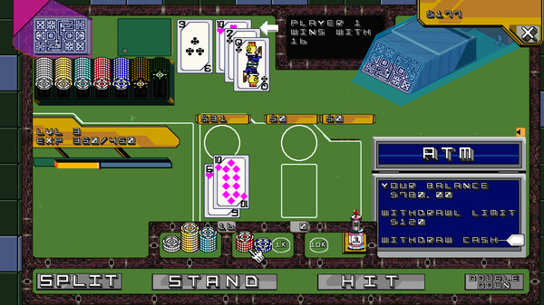 Screenshot z Blackjack Avenue
