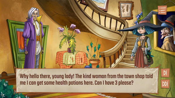 Screenshot z Nora: The Wannabe Alchemist