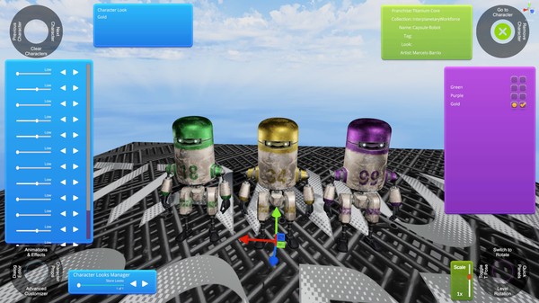 Figurine Scene Simulator: Titanium Core (Premium Unlock)