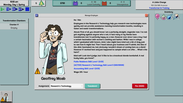 Transformation Tycoon screenshot 1