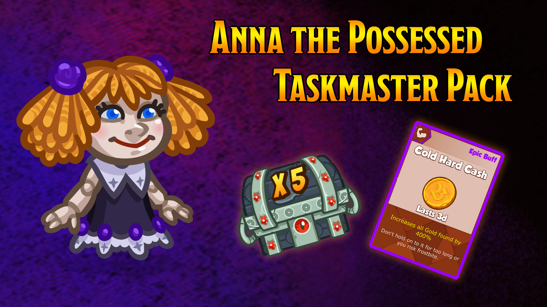 Crusaders of the Lost Idols: Anna the Possessed Taskmaster Pack Featured Screenshot #1