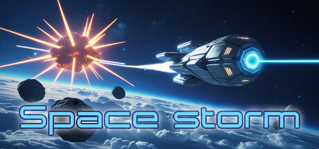 Space storm cover art