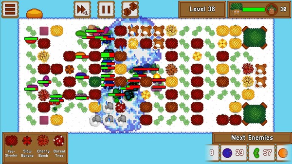 Screenshot z Defend from Candyland!