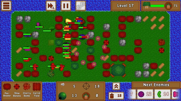 Screenshot z Defend from Candyland!