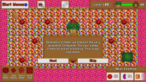 Screenshot z Defend from Candyland!