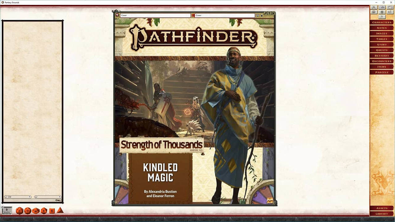 Fantasy Grounds - Pathfinder 2 RPG - Strength of Thousands AP 1: Kindled Magic screenshot 1