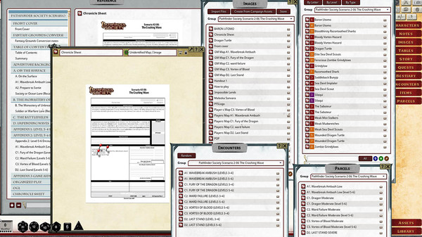 Fantasy Grounds - Pathfinder 2 RPG - Pathfinder Society Scenario #2-06: The Crashing Wave