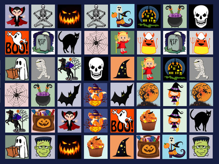 Memory Lost-Pairs - Halloween Pack