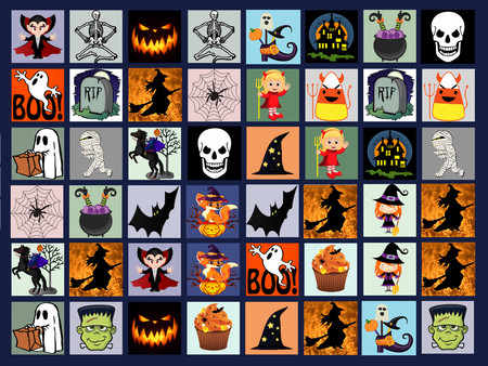 Memory Lost-Pairs - Halloween Pack