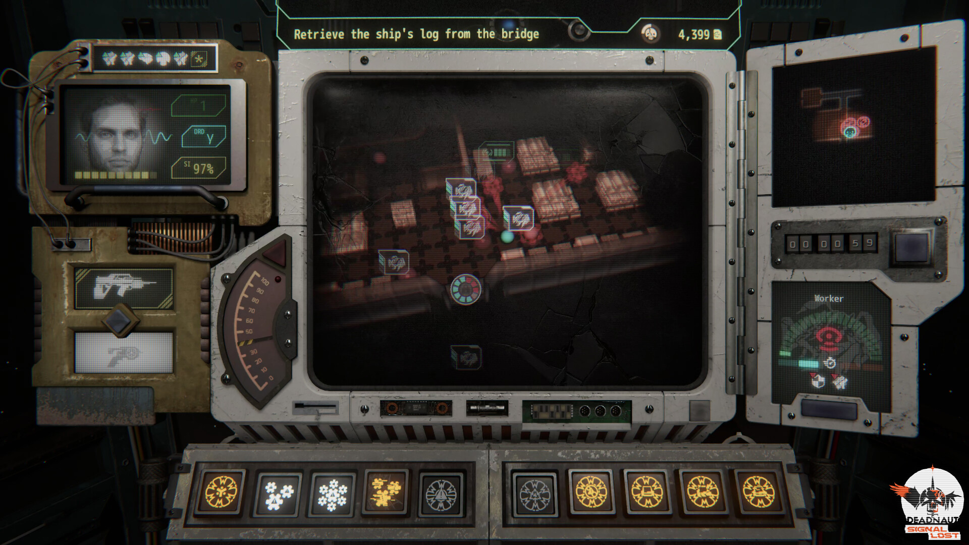#10. Deadnaut: Signal Lost (Steam) De: Screwfly Studios