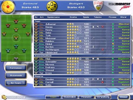 Team Manager - Football Manager FUN screenshot 2