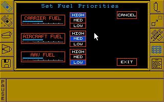 Screenshot z Carrier Command