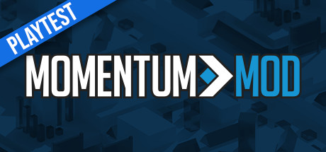 Steam header art for Momentum Mod Playtest