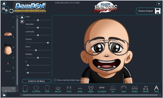 Emotes Creator Tool
