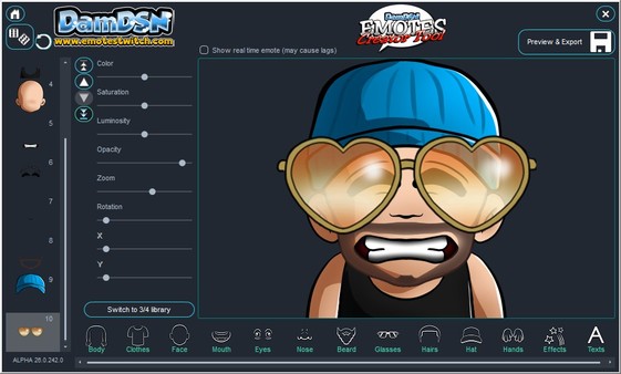 Emotes Creator Tool