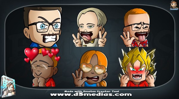 Screenshot z Emotes Creator Tool Screenshot z Emotes Creator Tool