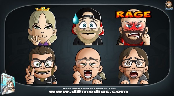 Screenshot z Emotes Creator Tool Screenshot z Emotes Creator Tool