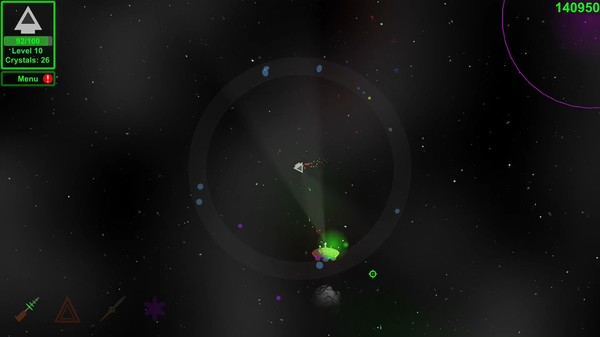 Screenshot z Asteroids Extreme