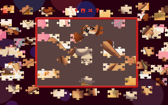 Screenshot z Furry Hentai Jigsaw