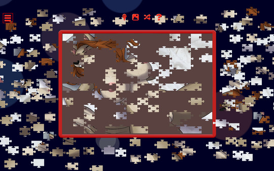 Screenshot z Furry Hentai Jigsaw
