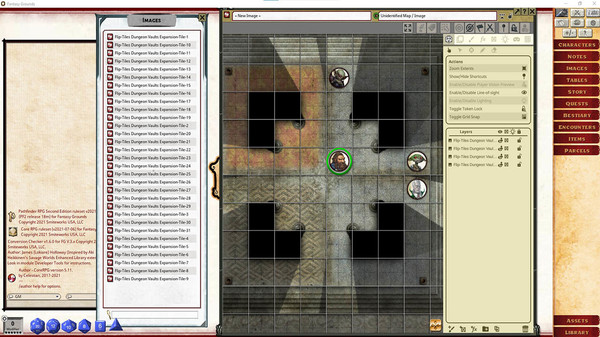 Fantasy Grounds - Pathfinder RPG - Dungeon Vaults Expansion