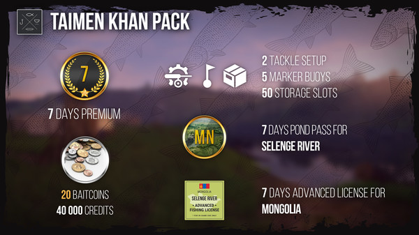 KHAiHOM.com - Fishing Planet: Taimen Khan Pack