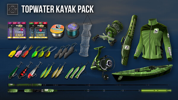 KHAiHOM.com - Fishing Planet: Topwater Kayak Pack