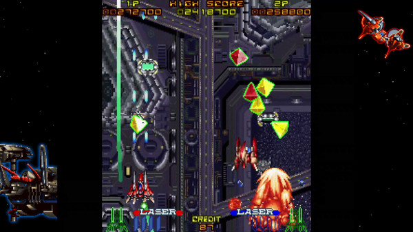 Скриншот 4 из игры Layer Section™ & Galactic Attack™ S-Tribute