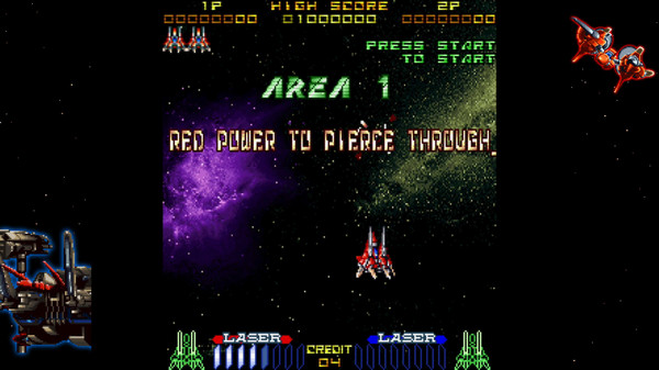 Скриншот 1 из игры Layer Section™ & Galactic Attack™ S-Tribute