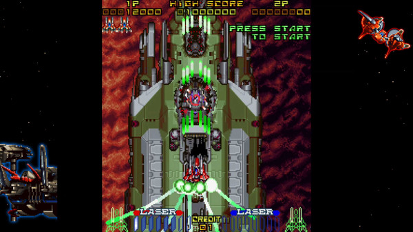 Скриншот 2 из игры Layer Section™ & Galactic Attack™ S-Tribute