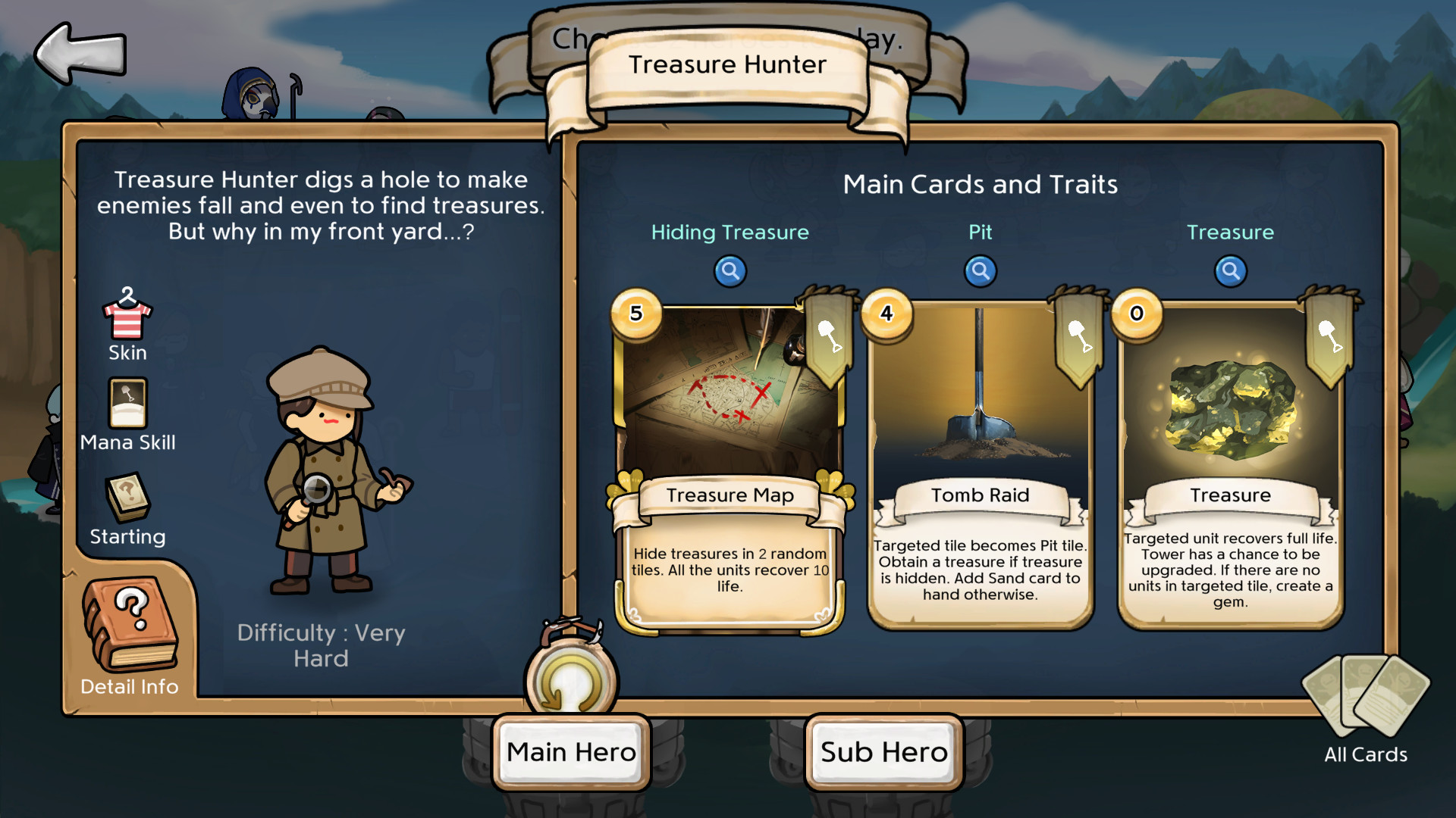 3 Minute Heroes - Detective (Treasure Hunter Skin) Featured Screenshot #1