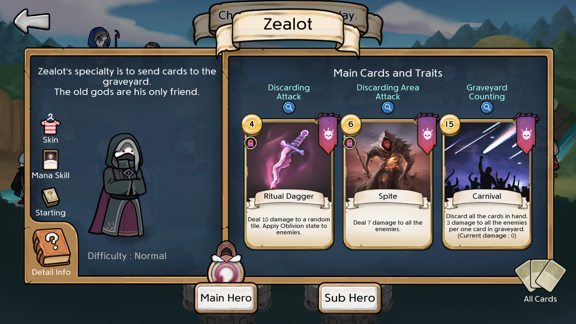 3 Minute Heroes - Fallen (Zealot Skin) Featured Screenshot #1