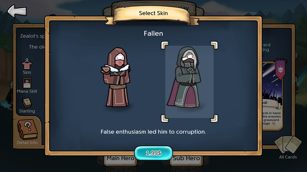 3 Minute Heroes - Fallen (Zealot Skin)