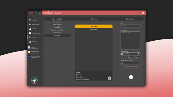 Simplified Launch screenshot 5