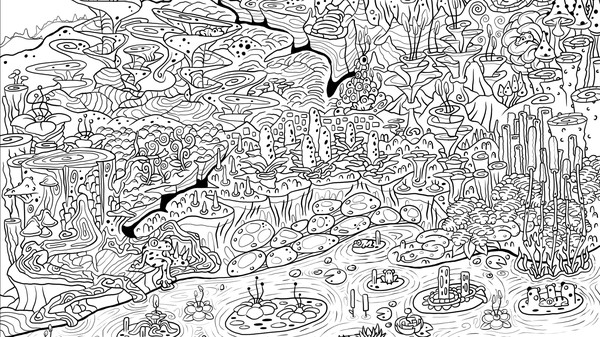 100 hidden frogs