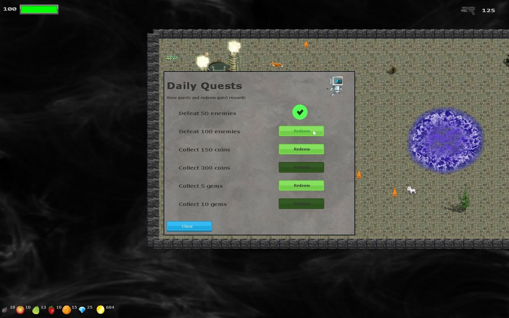 Casual Pixel Warrior Featured Screenshot #1