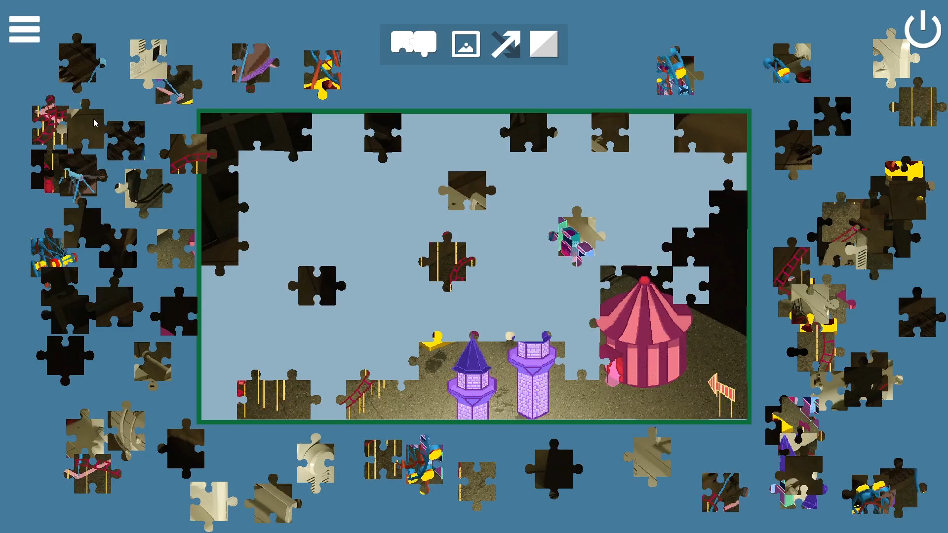 Invisible Places - Pixel Art Jigsaw Puzzle screenshot #6