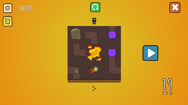 Screenshot z Cat Swap Tiles