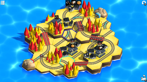 Railway Islands - Puzzle screenshot 2